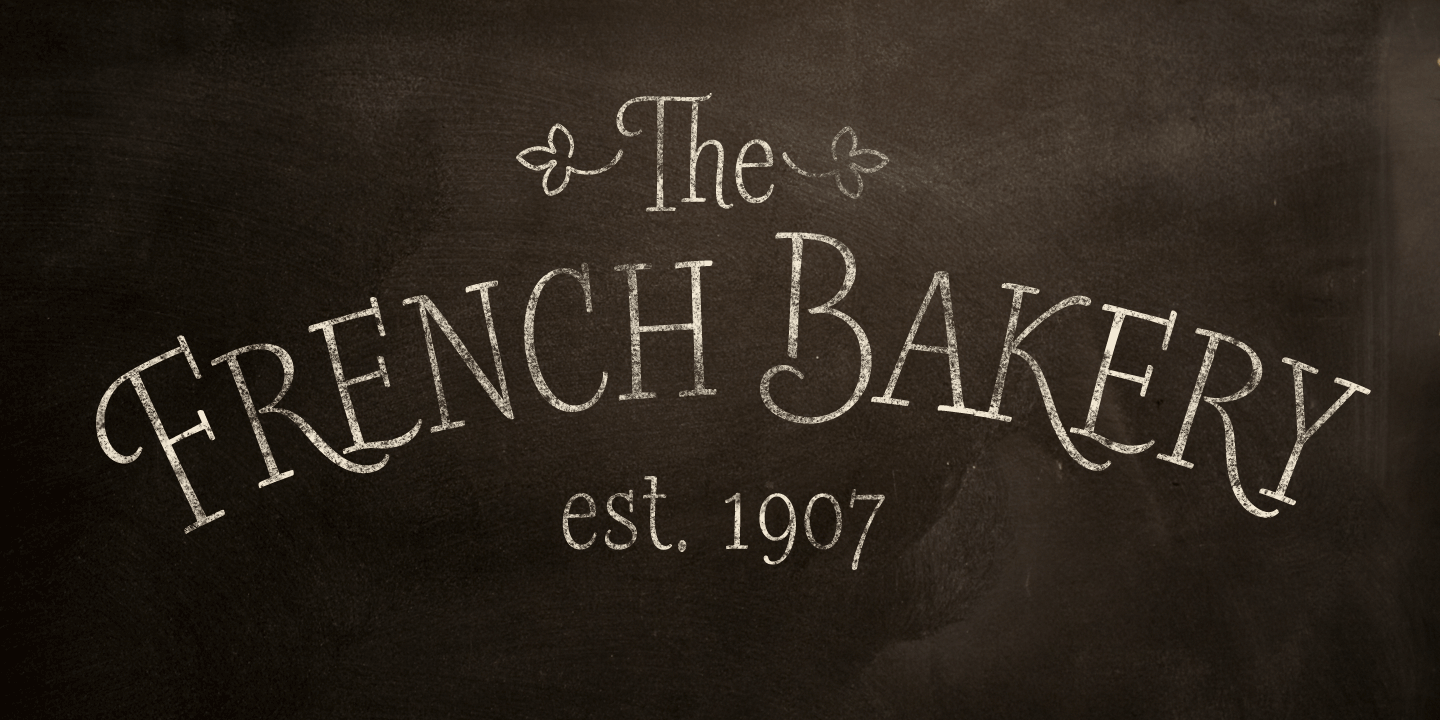 examples of the Barmbrack typeface